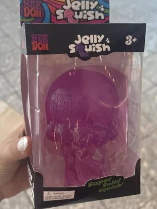 NeeDoh Other - NeeDoh Jelly Squish jumbo Purple